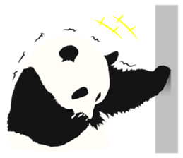 50%off Panda sticker #9259128