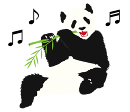 50%off Panda sticker #9259134