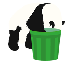 50%off Panda sticker #9259147
