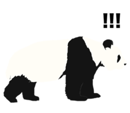 50%off Panda sticker #9259149
