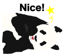 50%off Panda sticker #9259156