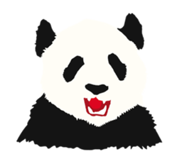 50%off Panda sticker #9259162