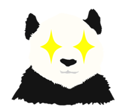 50%off Panda sticker #9259166