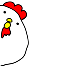 Chicken 2 of Osaka sticker #9259217