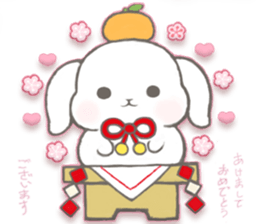 Momomochi Bunny Party sticker #9259418