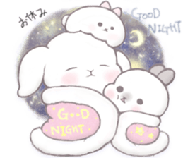 Momomochi Bunny Party sticker #9259427