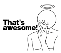 Reply of God(English) sticker #9259622