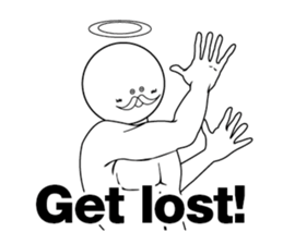 Reply of God(English) sticker #9259625