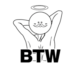 Reply of God(English) sticker #9259637