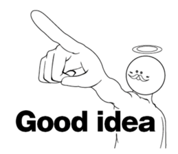 Reply of God(English) sticker #9259640