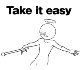 Reply of God(English) sticker #9259641