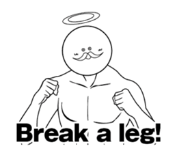 Reply of God(English) sticker #9259643