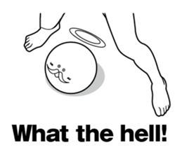 Reply of God(English) sticker #9259645