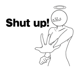 Reply of God(English) sticker #9259646