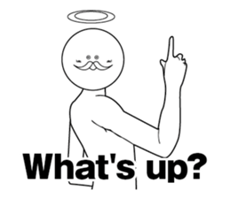 Reply of God(English) sticker #9259647