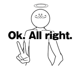 Reply of God(English) sticker #9259648