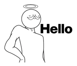 Reply of God(English) sticker #9259649