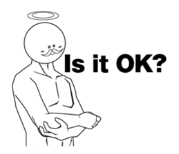 Reply of God(English) sticker #9259651