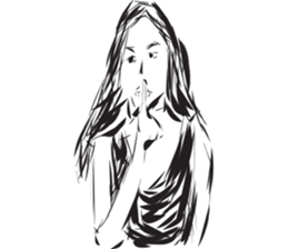 Malee Girl sticker #9259816