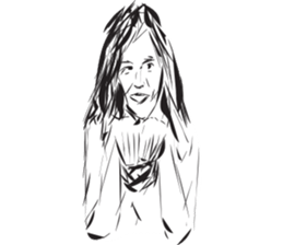 Malee Girl sticker #9259838