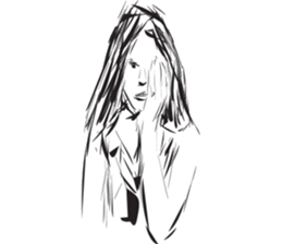 Malee Girl sticker #9259839