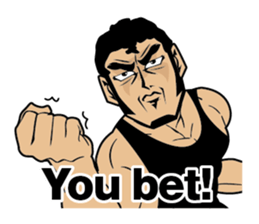 Anytime Muscle(English) sticker #9259896