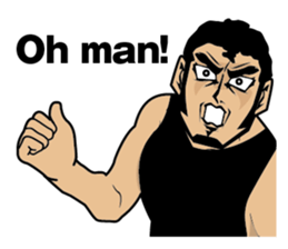 Anytime Muscle(English) sticker #9259906