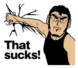 Anytime Muscle(English) sticker #9259909