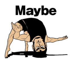 Anytime Muscle(English) sticker #9259930