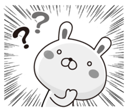 Kyushu valve and Hakata valve rabbit sticker #9260077