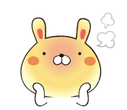 Kyushu valve and Hakata valve rabbit sticker #9260079