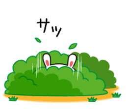 Kyushu valve and Hakata valve rabbit sticker #9260092