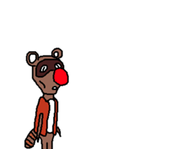 Drunken racoon dog (English) sticker #9261618