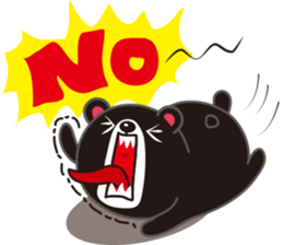 BEAR jog sticker #9261743