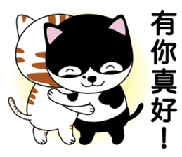 Brother cats - Amei & Amo part2 sticker #9262017