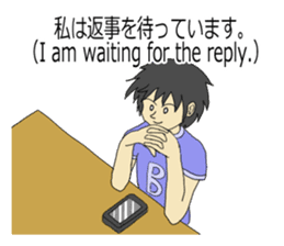 The English textbook-style sticker sticker #9262816