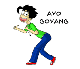 Si Bujang sticker #9263018