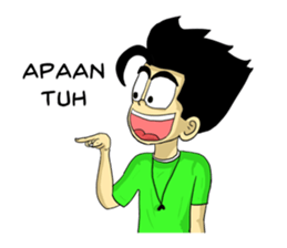 Si Bujang sticker #9263022