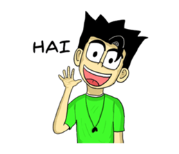 Si Bujang sticker #9263023