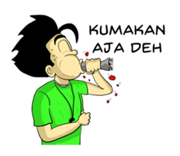 Si Bujang sticker #9263025