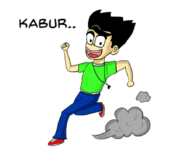 Si Bujang sticker #9263026