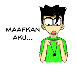 Si Bujang sticker #9263028