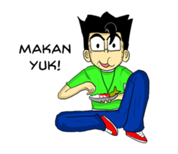 Si Bujang sticker #9263029