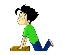 Si Bujang sticker #9263031