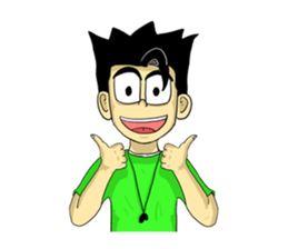 Si Bujang sticker #9263033