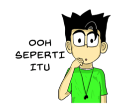 Si Bujang sticker #9263039