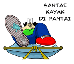 Si Bujang sticker #9263044