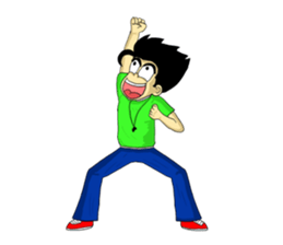 Si Bujang sticker #9263046