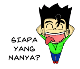 Si Bujang sticker #9263048