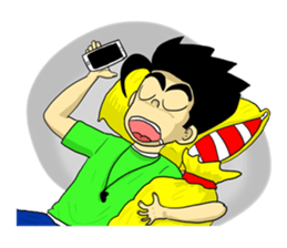 Si Bujang sticker #9263052